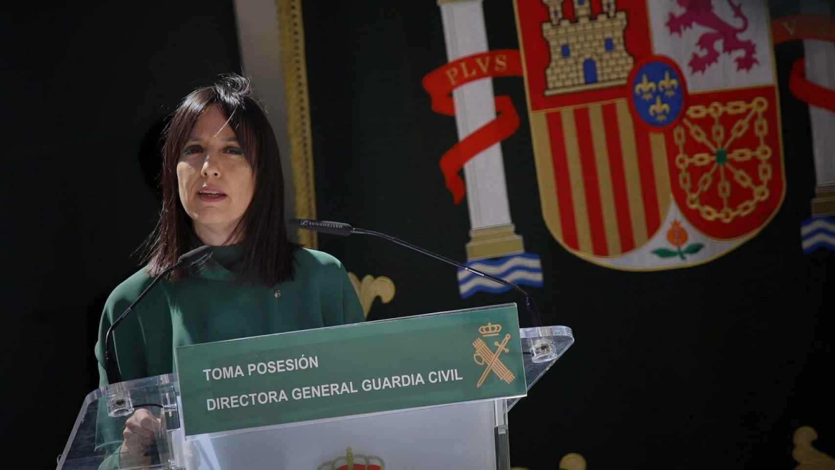 El acto de posesión de Mercedes González como directora de la Guardia Civil