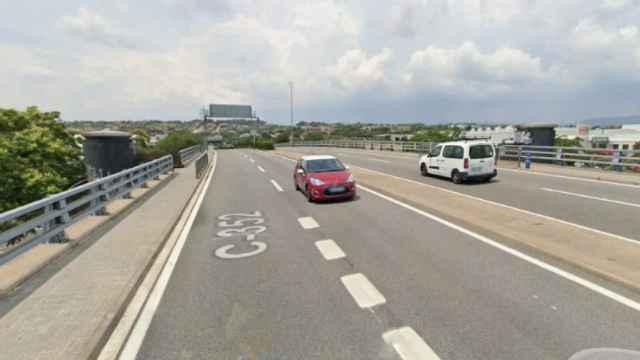 Puente en Canovelles donde ha fallecido la conductora del patinete