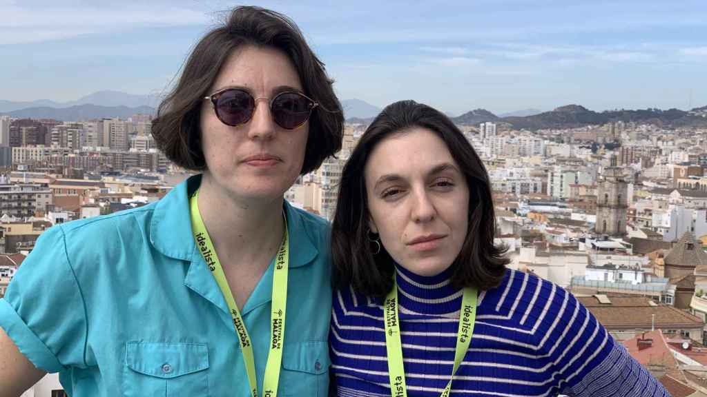Las cineastas Alba Cros y Nora Haddad