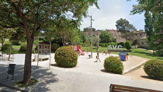 Parc de la Mare de Sant Vicenc de Castellet, donde se habría producido la agresión sexual