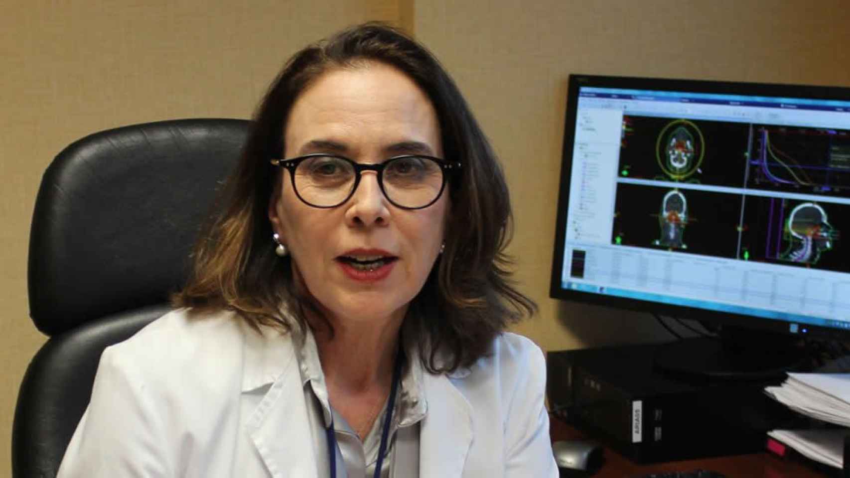 La doctora Elia del Cerro, un de las mayores especialistas contra el cáncer