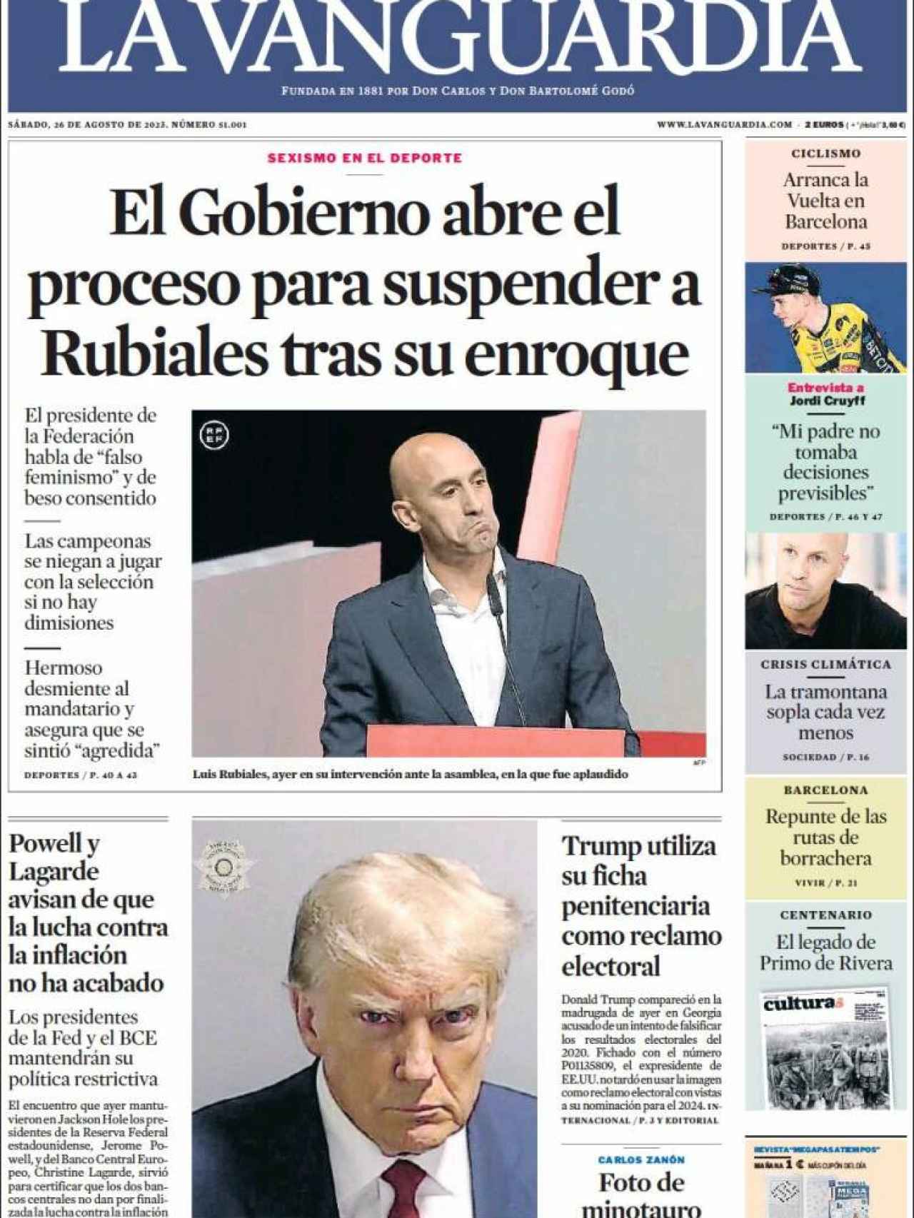 La Vanguardia 26 de agosto