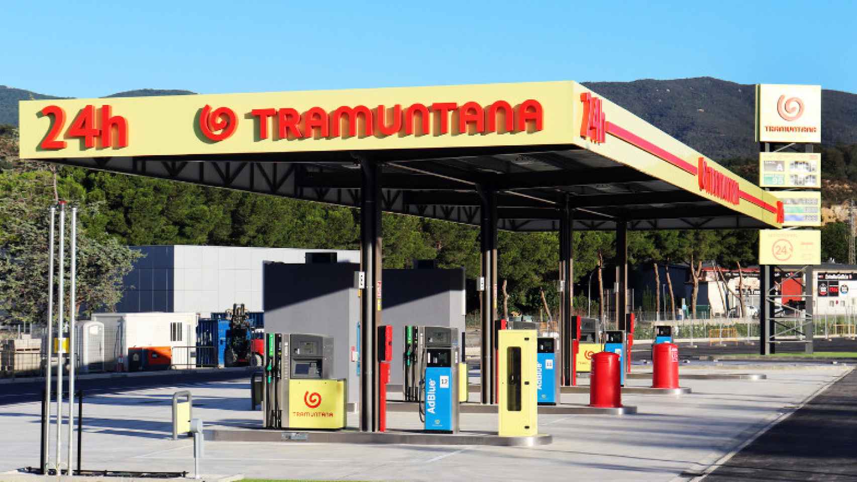 Gasolinera del grupo Tramuntana