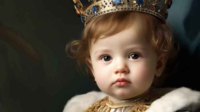 Bebé con corona