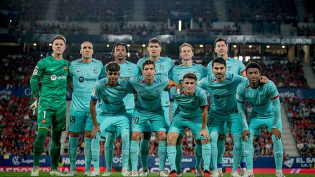 El once inicial del Barça contra el CA Osasuna