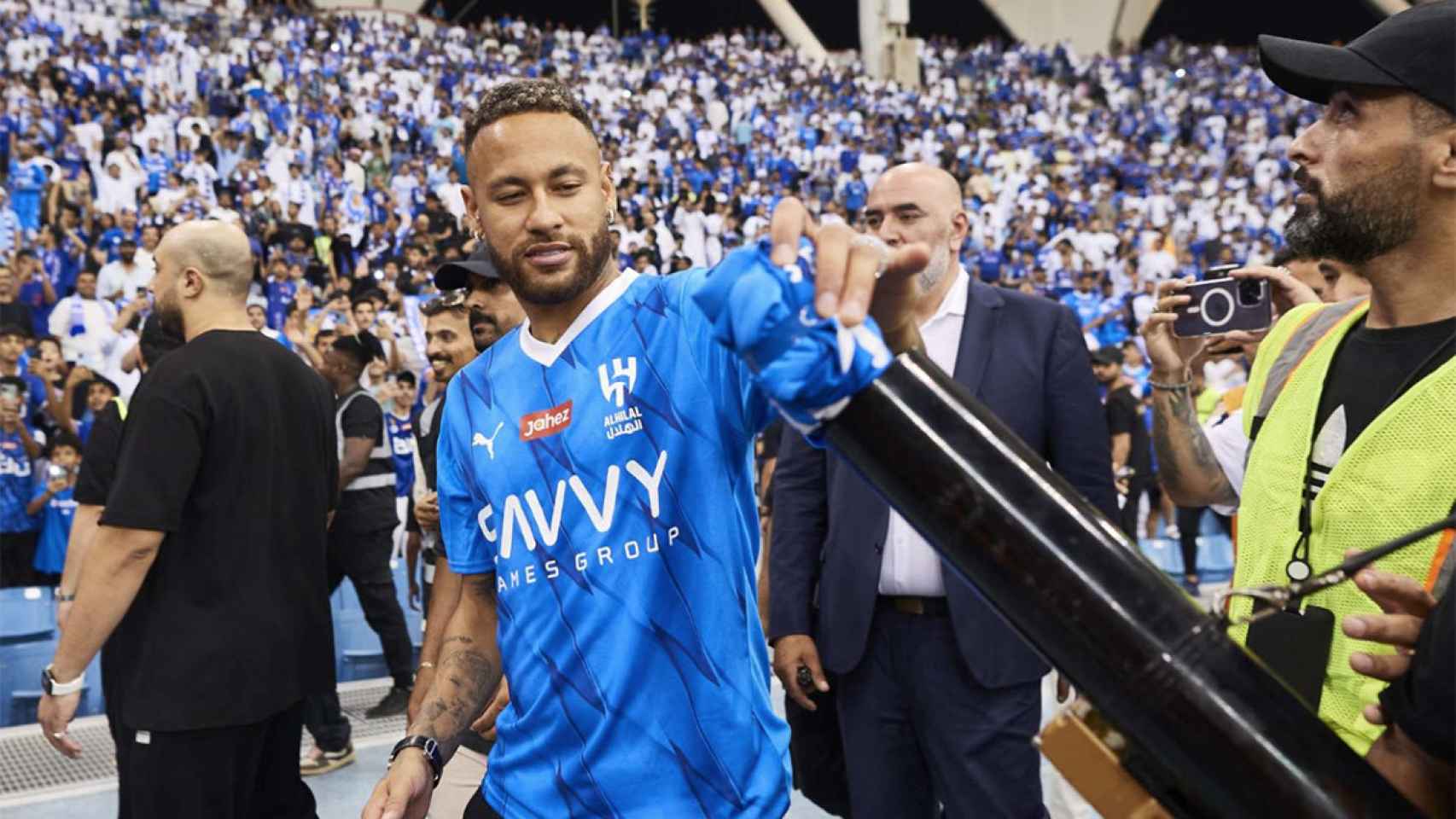 Neymar Jr, presentado oficialmente con el Al Hilal