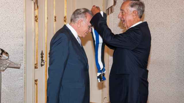 Isidro Fainé recibe la mayor distinción civil de Portugal