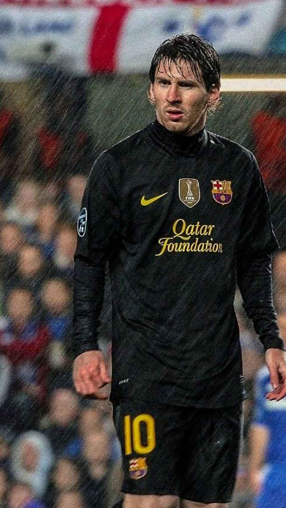 Leo Messi, con la camiseta negra del FC Barcelona en 2011