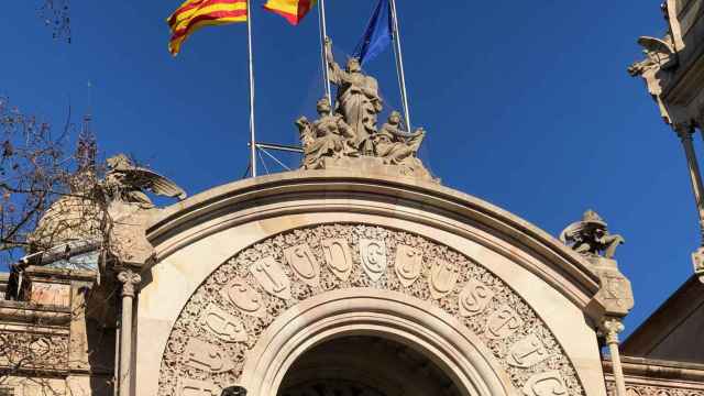 Fachada de la Audiencia Provincial de Barcelona