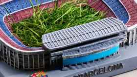Uno de los recuerdos del Camp Nou que el Barça vende en su página web