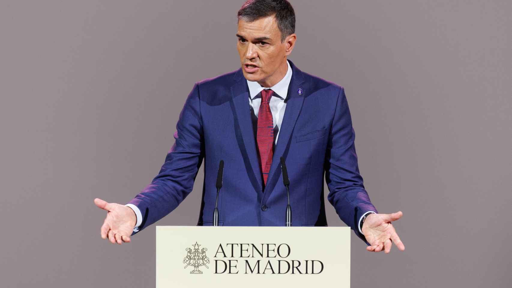 El presidente del Gobierno en funciones y secretario general del PSOE, Pedro Sánchez