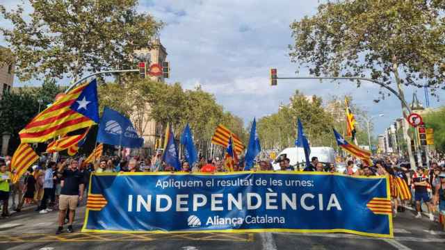 Aliança Catalana, presente en la Diada del 2023