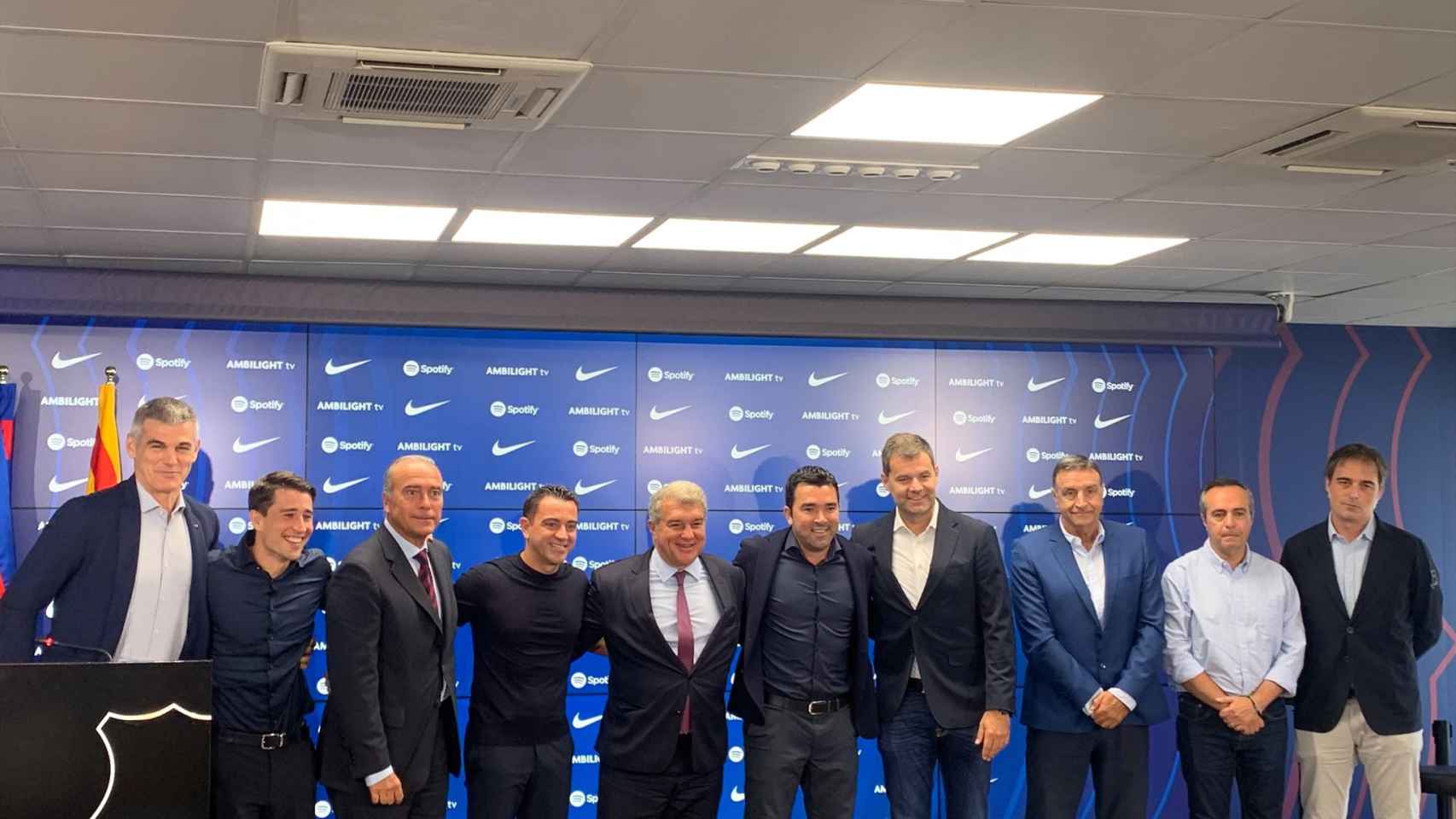 La nueva estructura deportiva del Barça con Bojan y Deco como nuevas incorporaciones