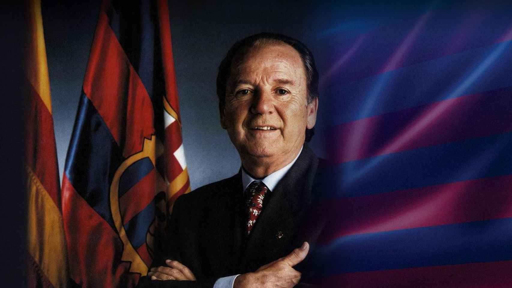 Josep Lluís Núñez, presidente del Barça entre 1978 y 2000