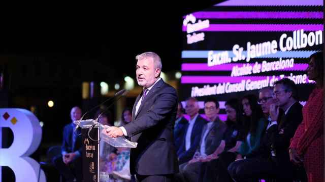 Jaume Collboni, alcalde de Barcelona, en el 30 aniversario de Barcelona Turisme