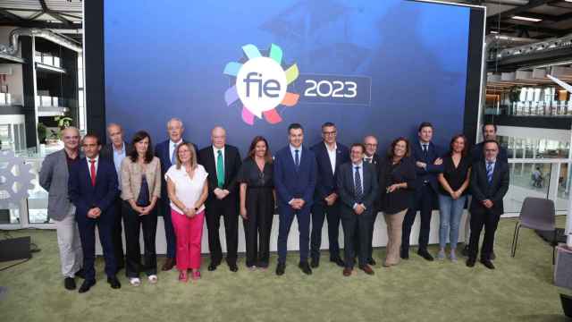 Participantes del FIE2023 en DFactory de la Zona Franca de Barcelona