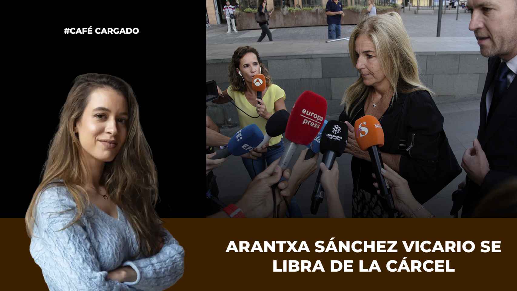 Sara Cid explica el juicio a Arantxa Sánchez Vicario en La hora del café cargado