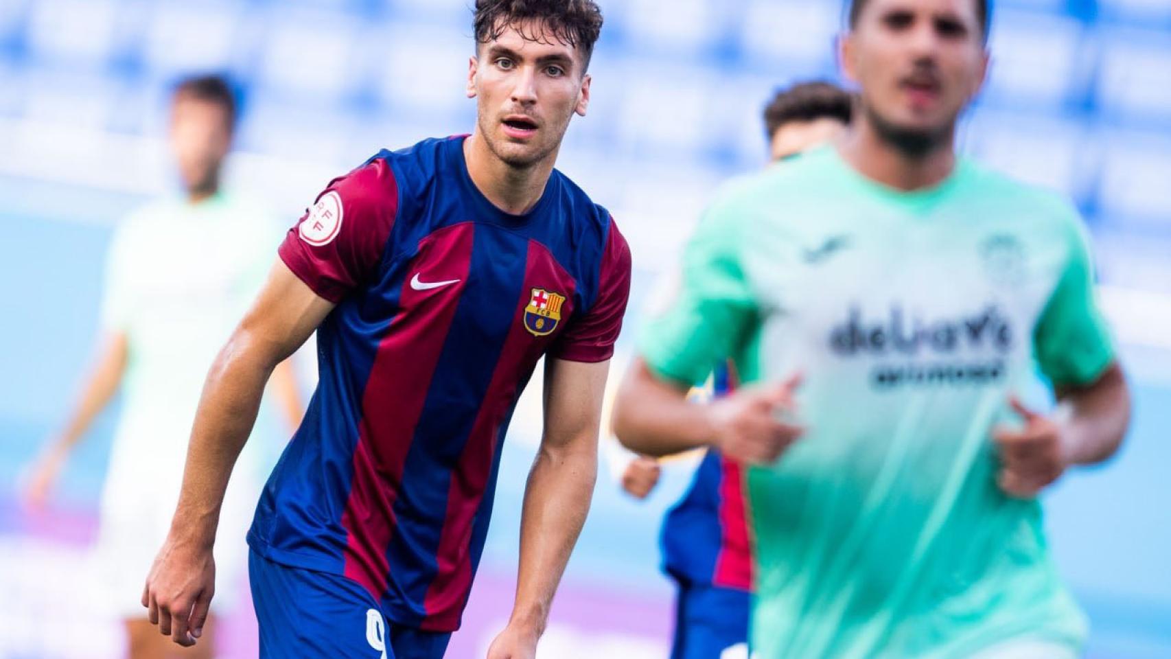 Diego Percan, durante el partido contra el Fuenlabrada