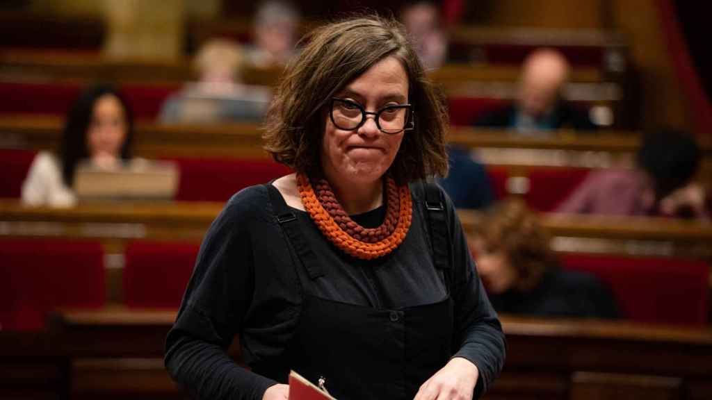 Eulàlia Reguant, ya exdiputada de la CUP en el Parlament
