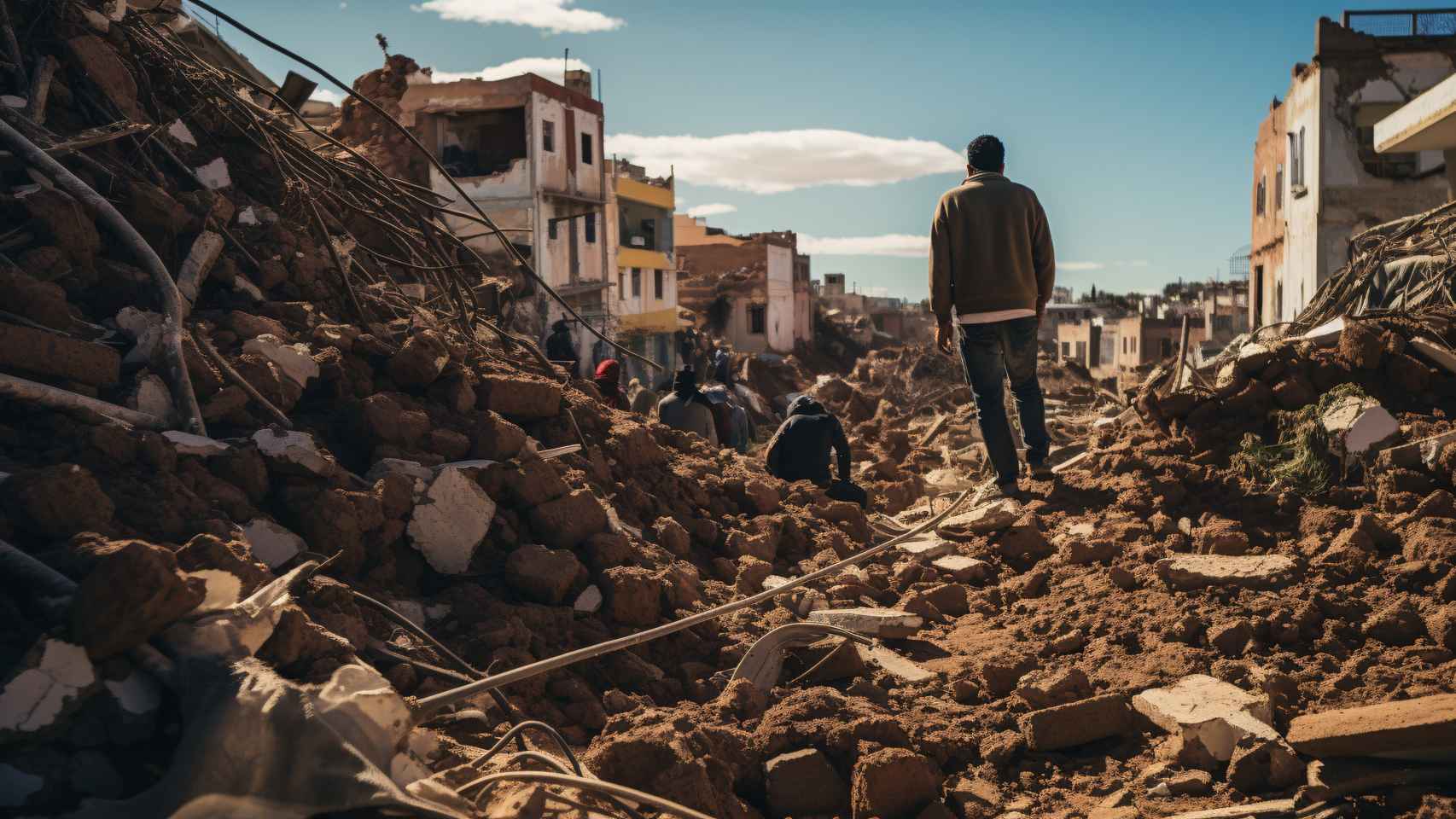 Zona de Marruecos afectada por el terremoto