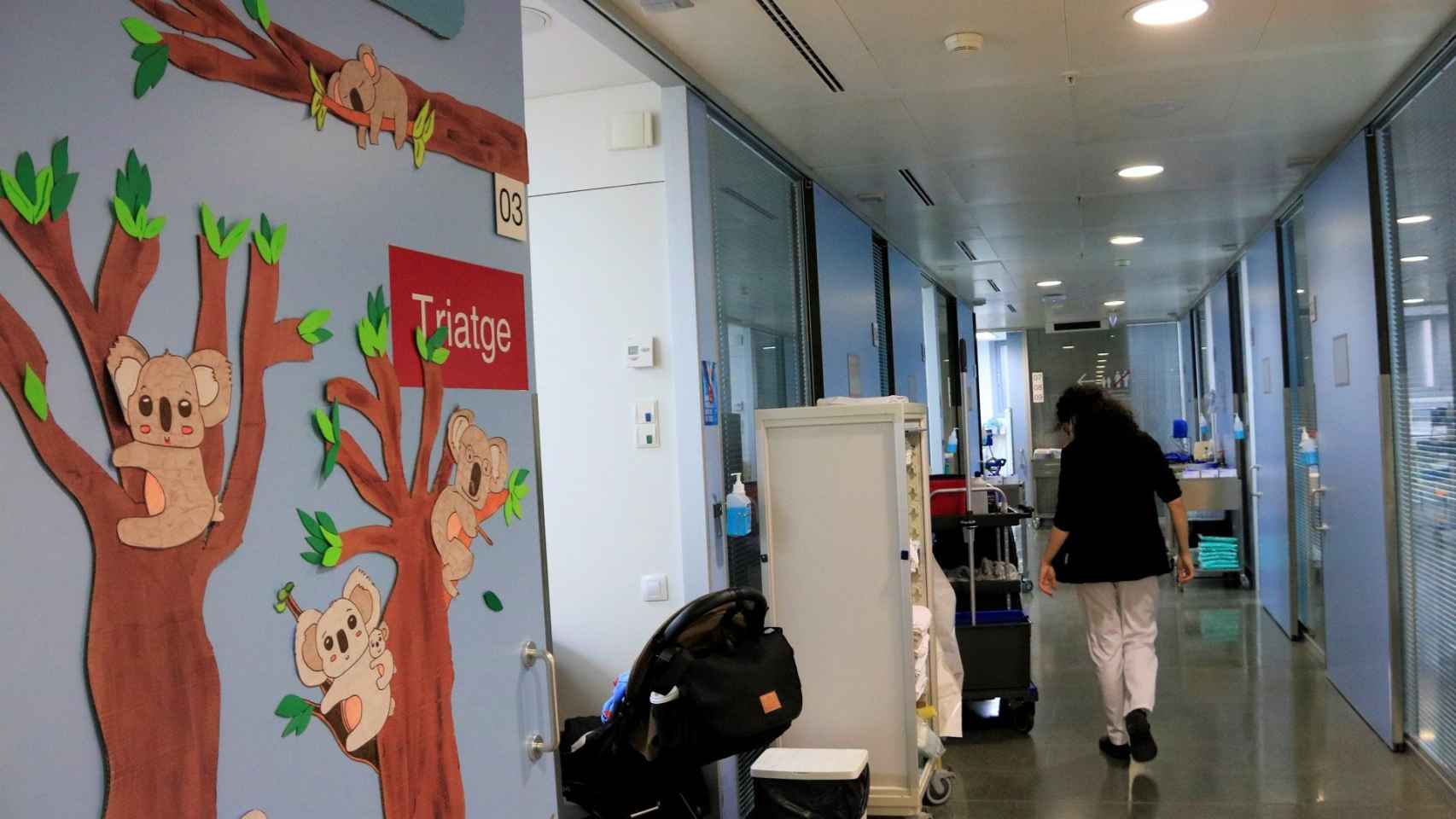 Imagen de la unidad de neonatos del Hospital de Sant Pau de Barcelona