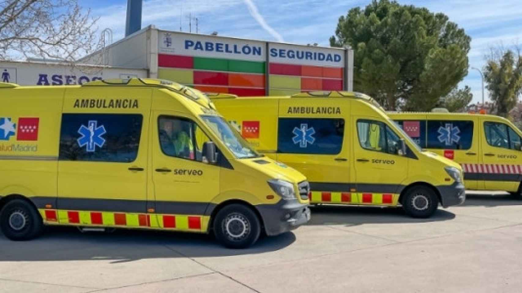 Ambulancias de Serveo para el Summa de la Comunidad de Madrid