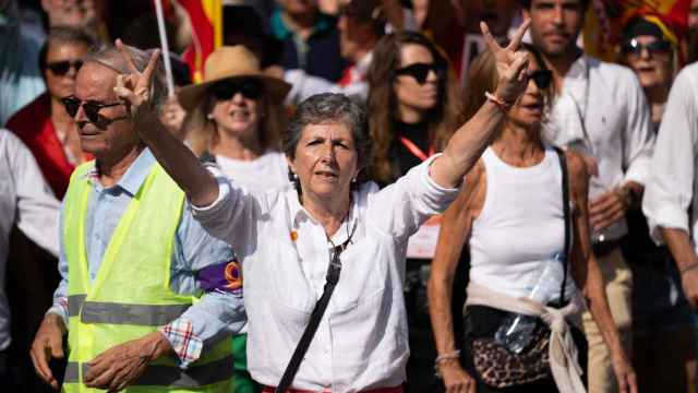 Manifestación 8 de Octubre en contra de la Amnistía