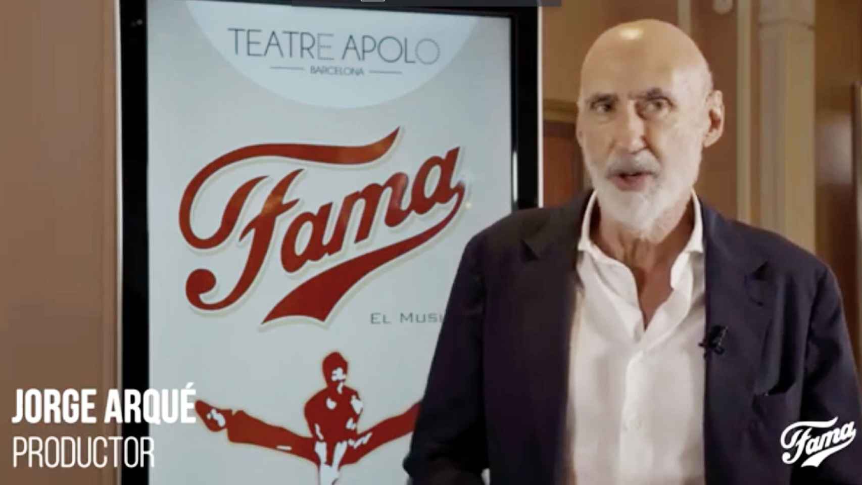 Jorge Arqué, presentado el musical 'Fama'