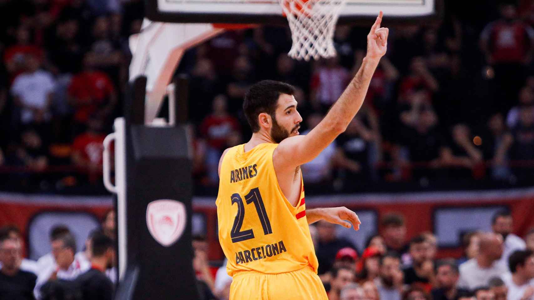Abrines, uno de los líderes del Barça de basket contra el Olympiacos