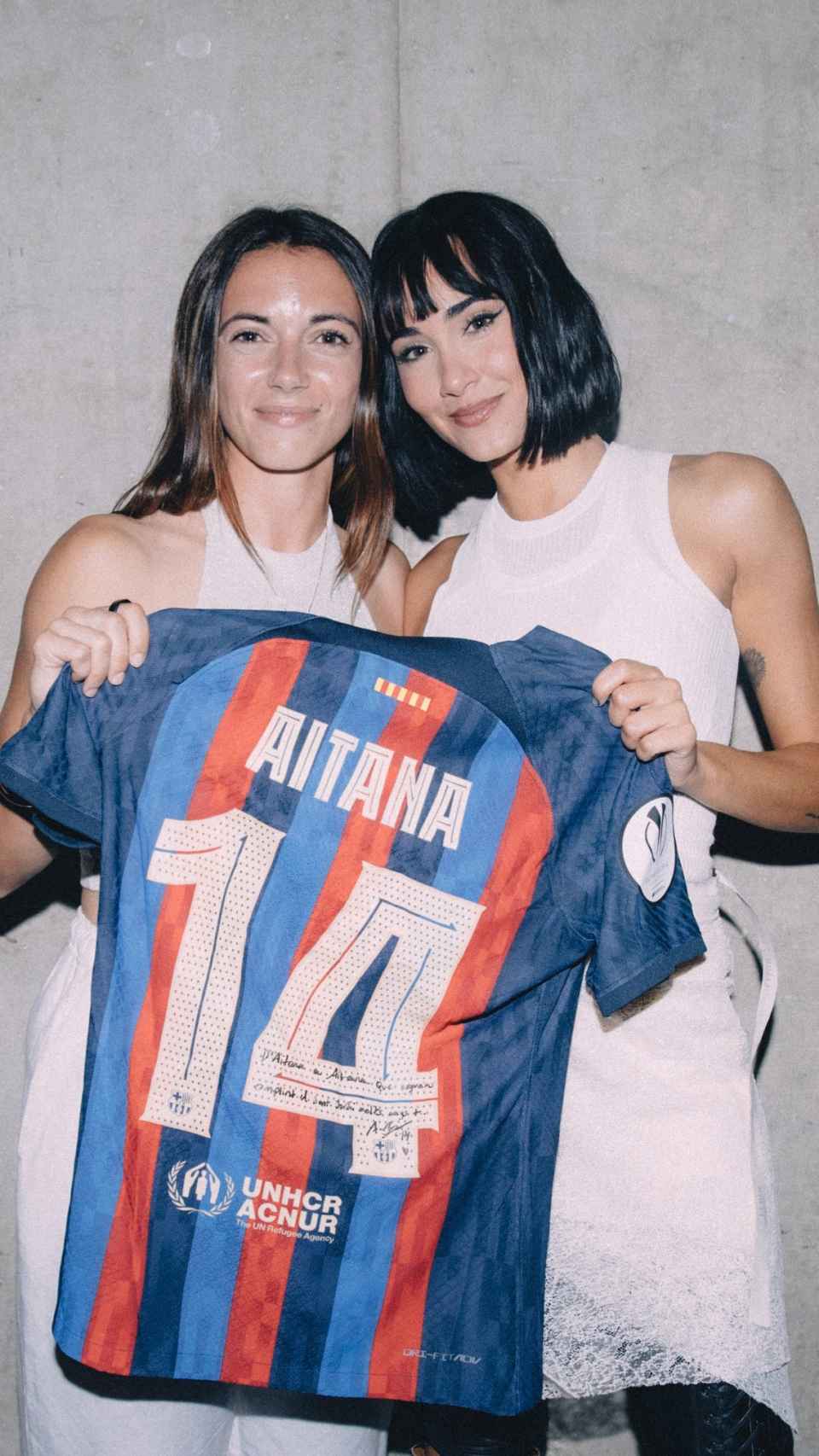 La viral fotografía entre Aitana Bonmatí y Aitana Ocaña tras un concierto