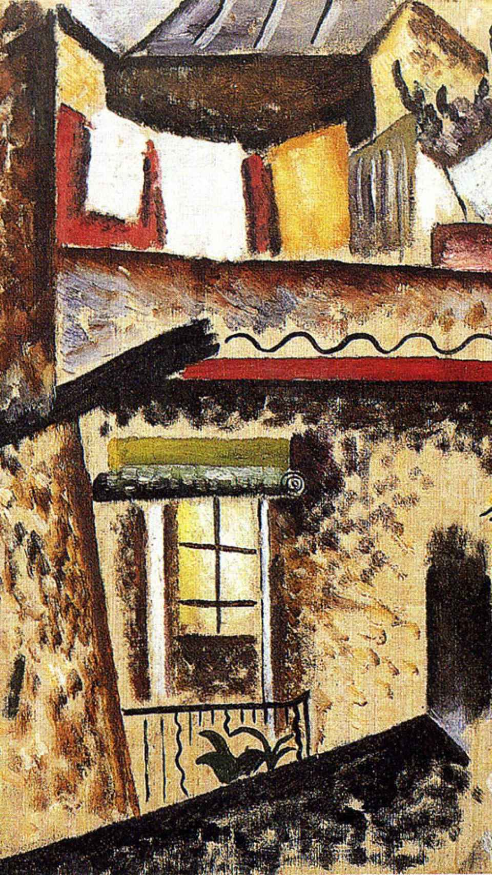 ‘Le balcon, Baix de Sant Pere’ (1917), de Joan Miró