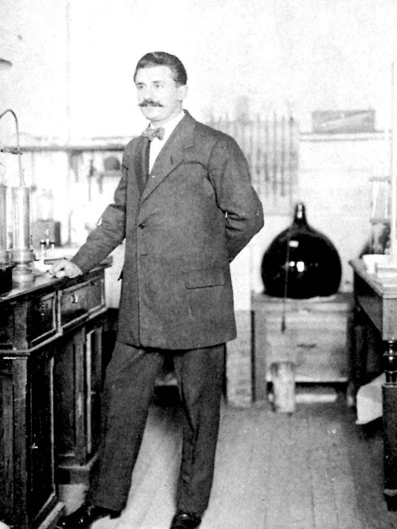 El químico Enric Moles en Leipzig (1911)