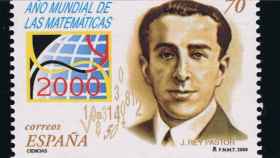 Sello dedicado al matemático Julio Rey Pastor