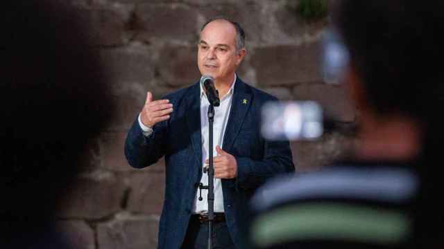 Secretario general de Junts, Jordi Turull, en el homenaje a Lluís Companys