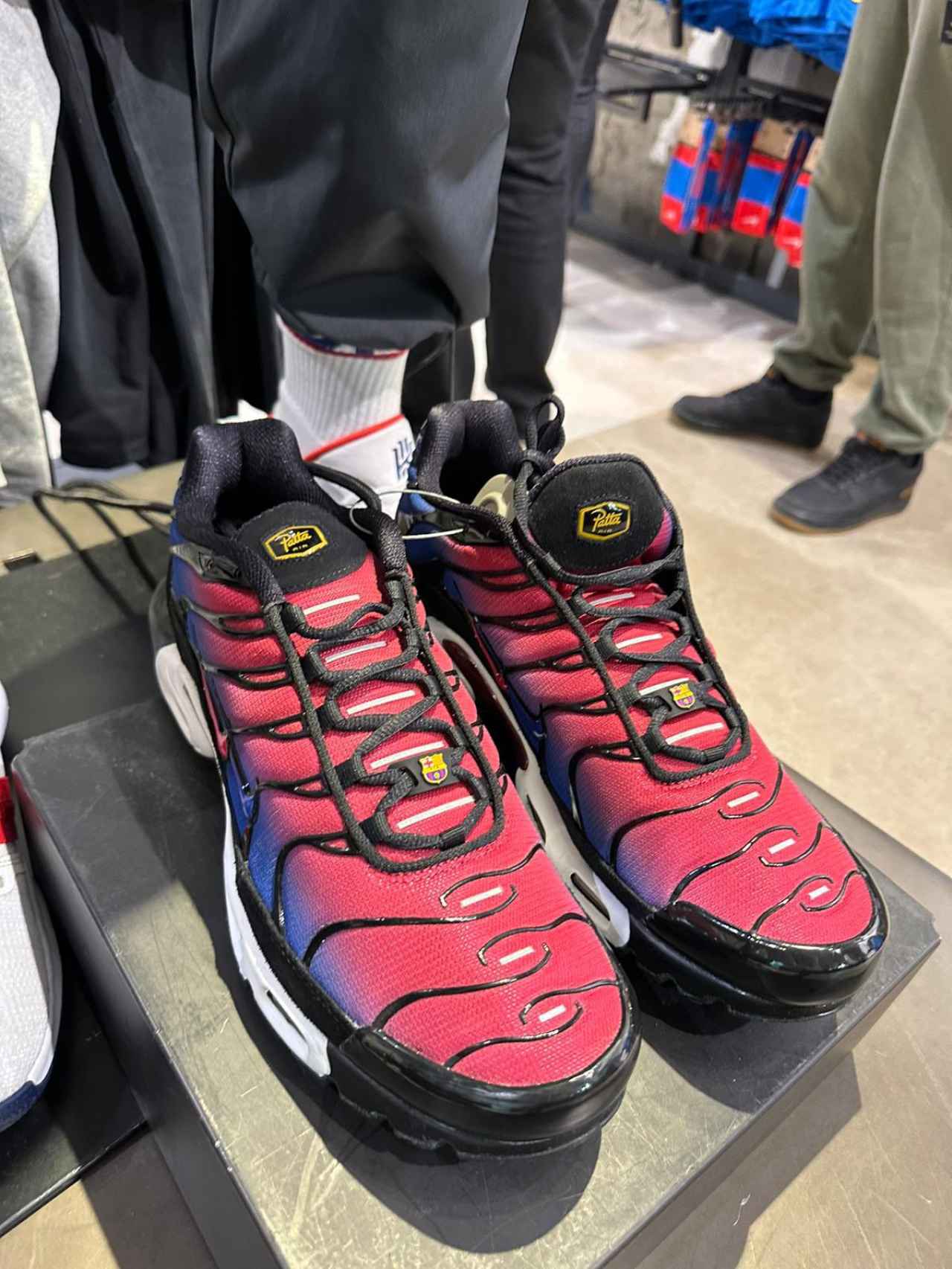 Las nuevas zapatillas del Barça en colaboración Nike y Patta