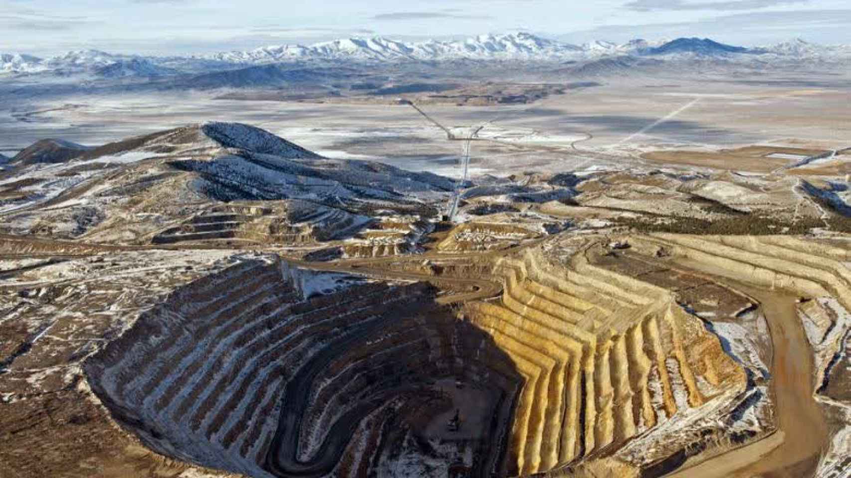 Imagen de una mina de Barrick Gold