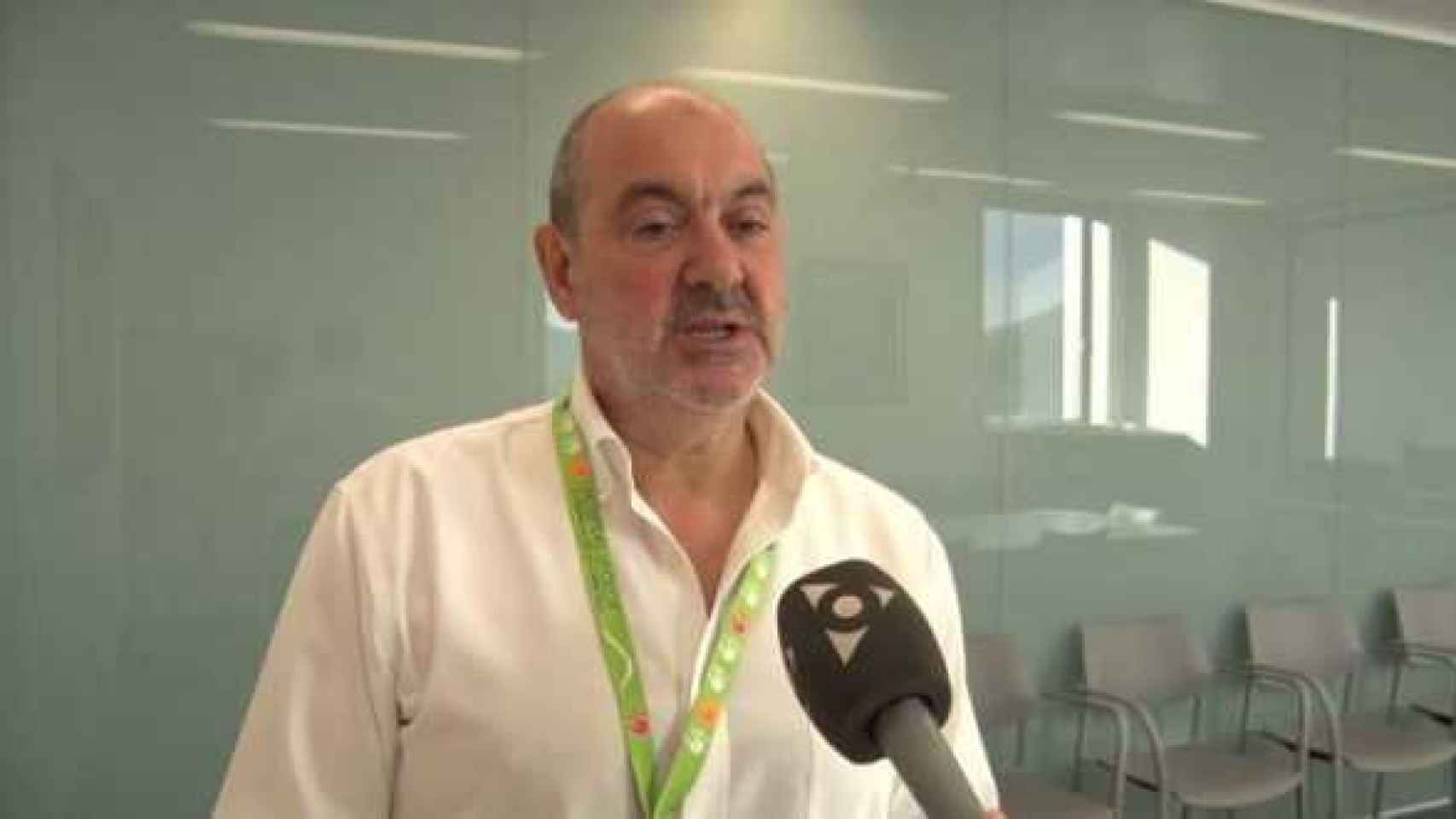 Josep Maria Padrosa, hoy gerente del Hospital de Olot