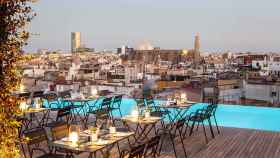 Imagend el 'sky bar' del Grand Hotel Central de Barcelona