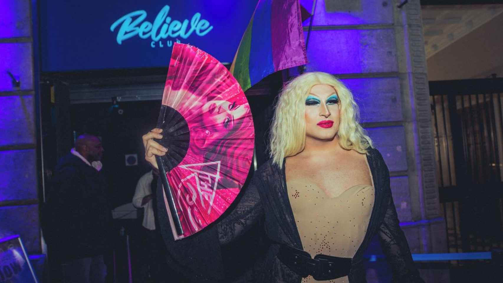 Una drag queen en Believe Club