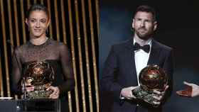 Aitana Bonmatí y Leo Messi fortalecen la marca Barça en la gala del Balón de Oro