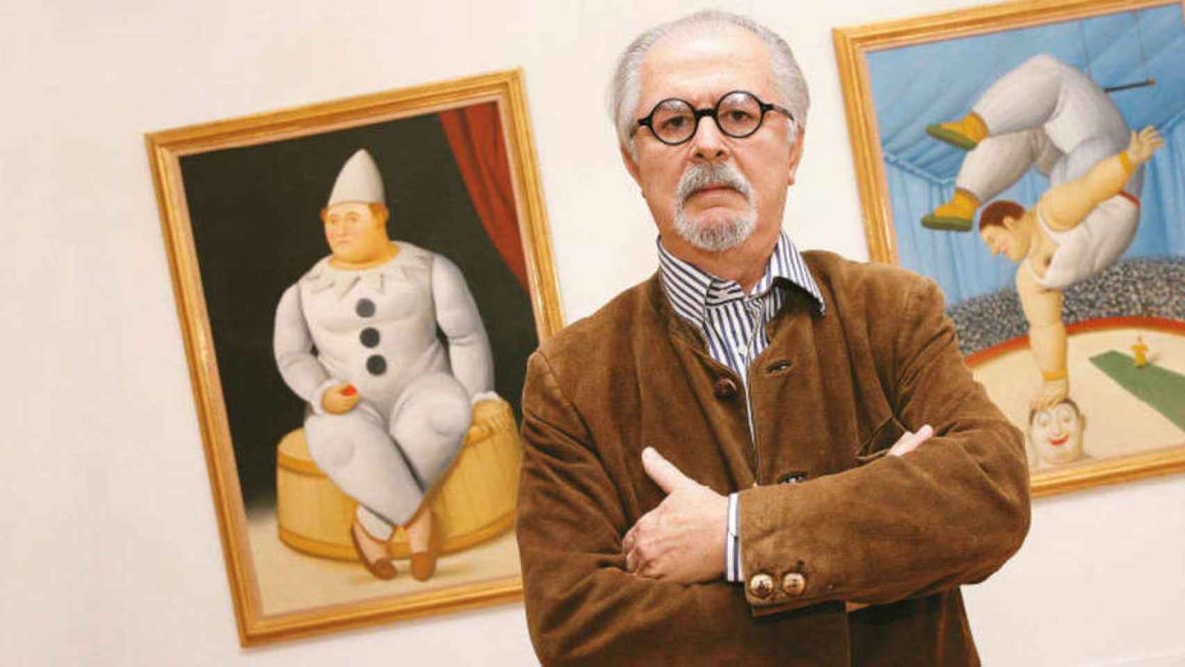 El pintor colombiano Fernando Botero