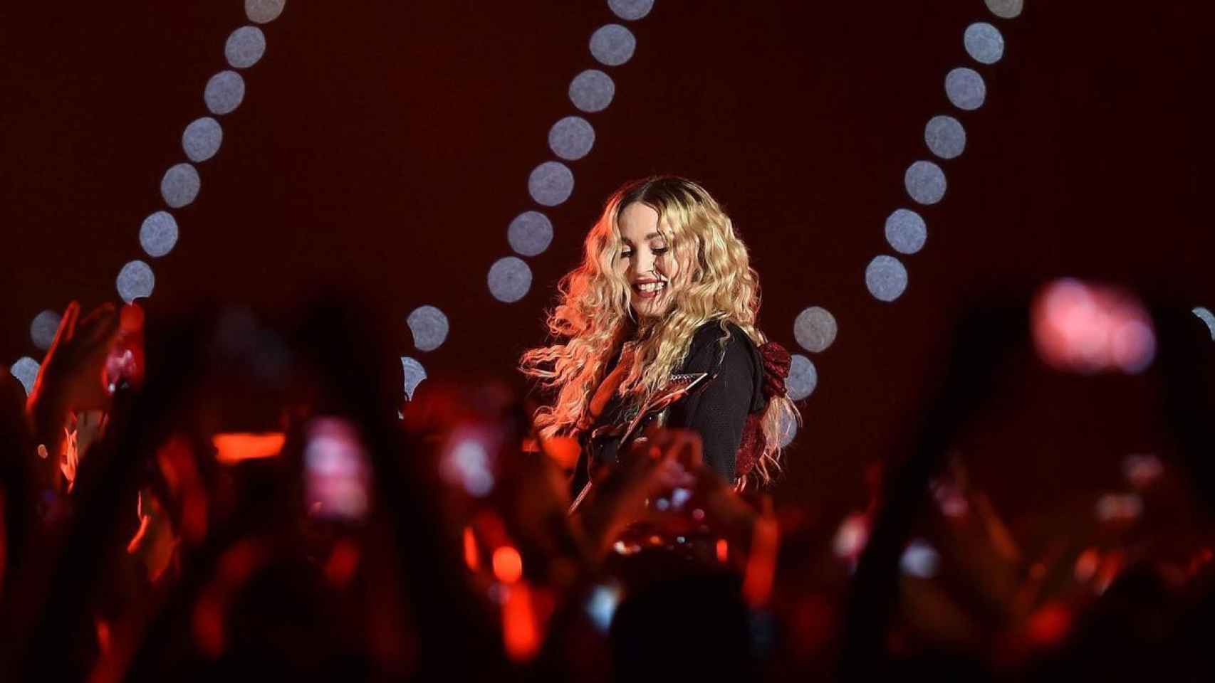 Madonna, durante un concierto anterior