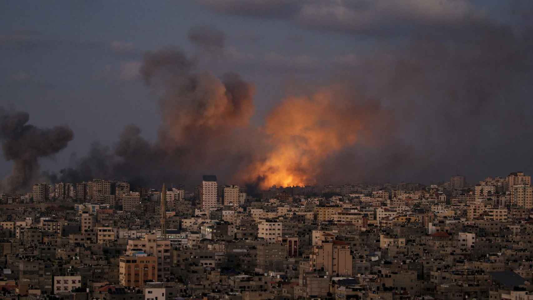 Imagen de los ataques de Israel en Gaza
