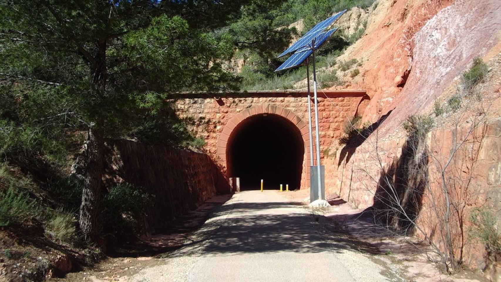 Túnel de la Vía Verde de la Terra Alta