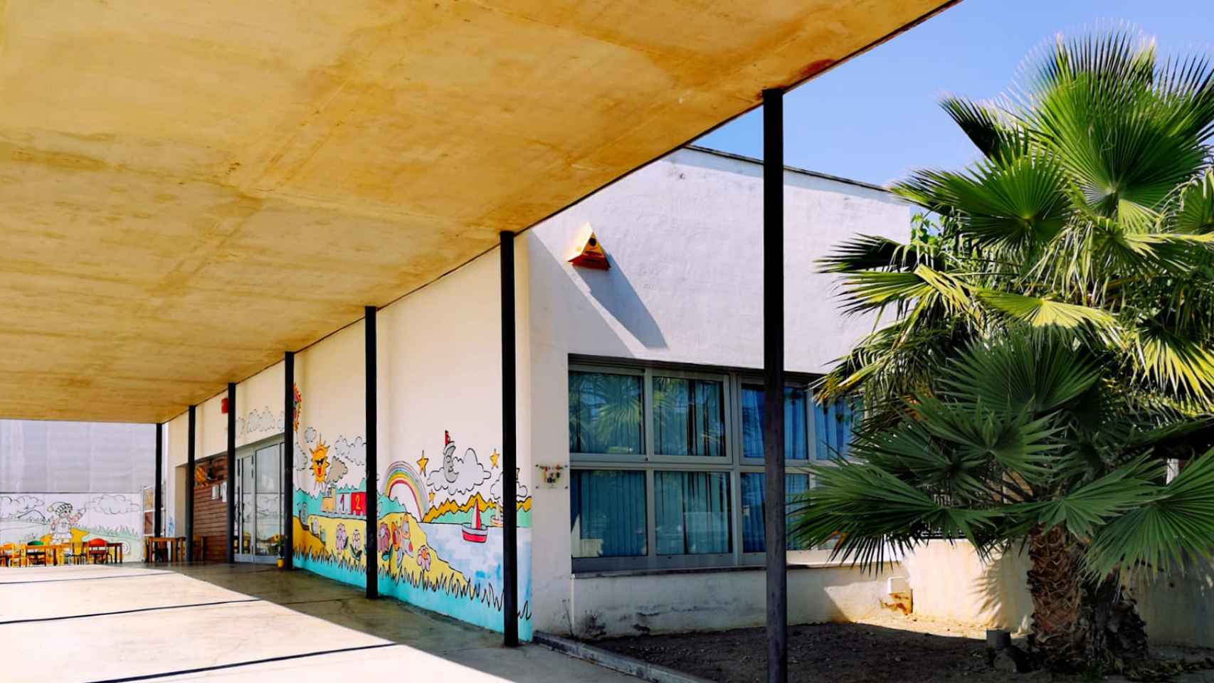Escuela infantil el Petit Trenet, en Calafell, una de las guarderías afectadas por la presunta intoxicación alimentaria