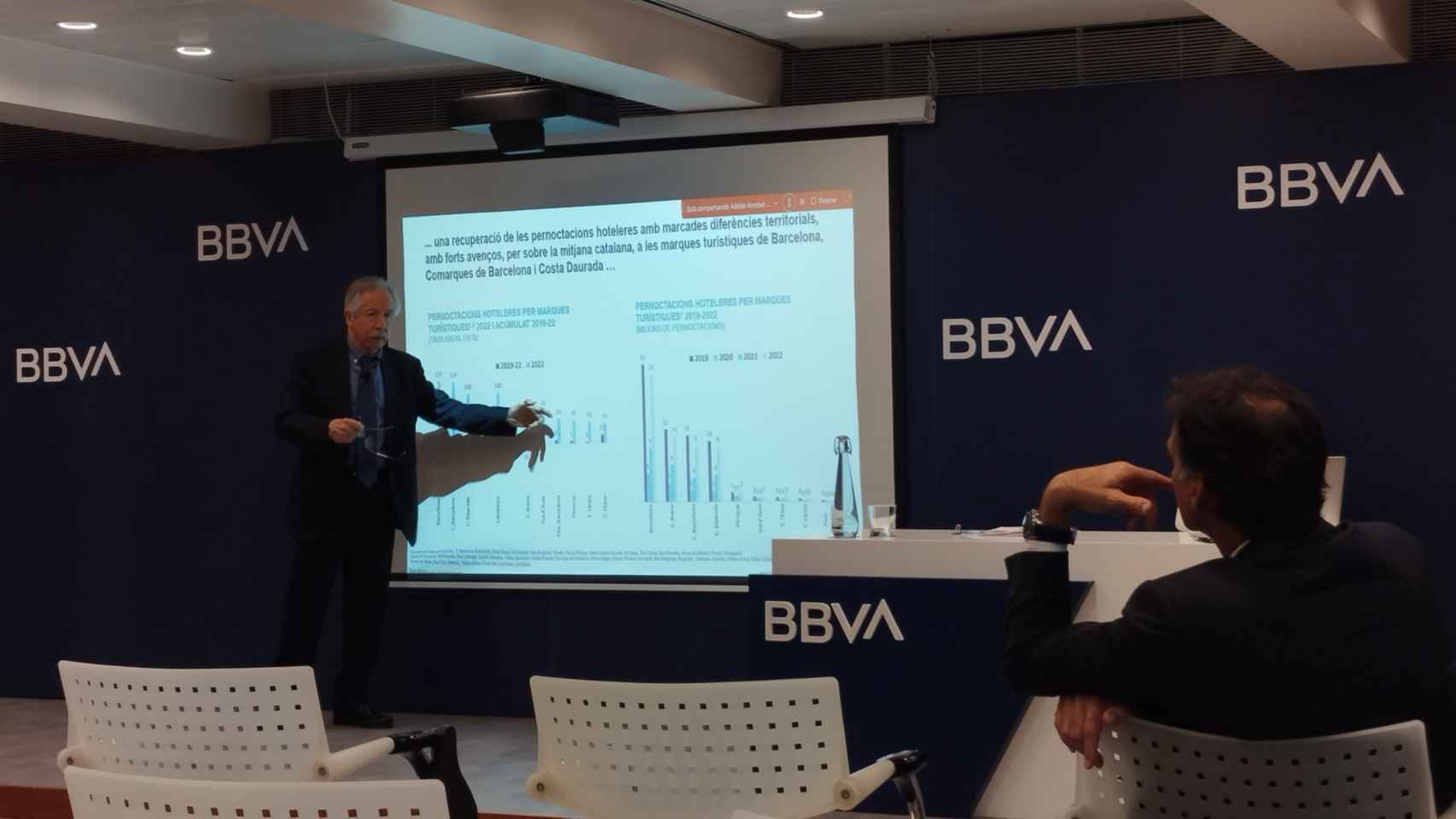 La presentación del anuario económico comarcal de BBVA