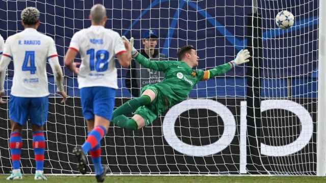 El Barça encaja el gol de la derrota contra el Shakhtar