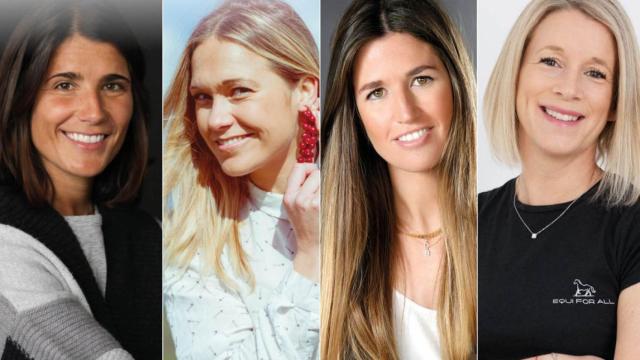De izquierda a derecha: Claudia de la Riva, Marta Simonet, Claudia Pierre y Lisa Glimvik