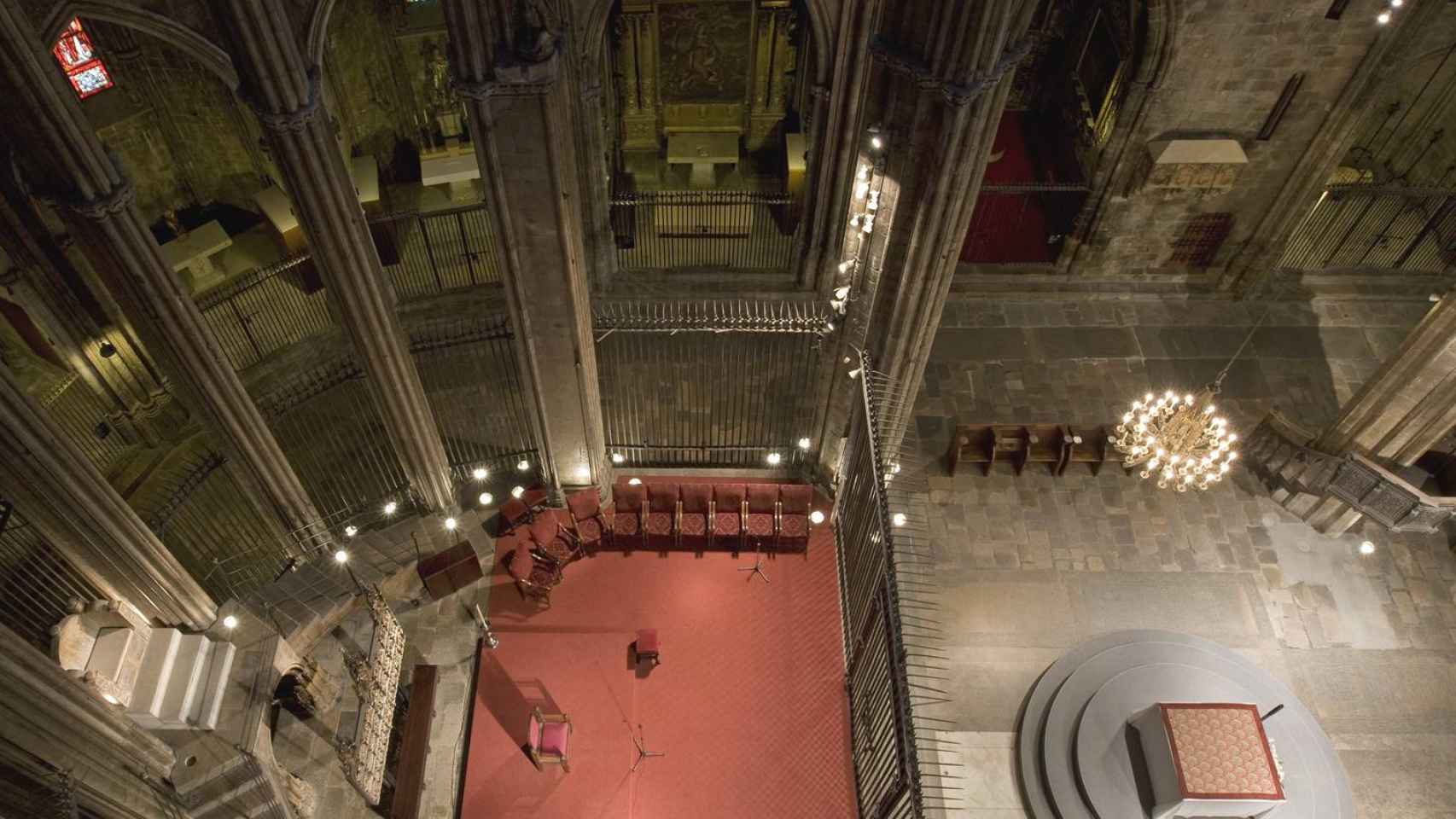 Nave de la catedral de Girona