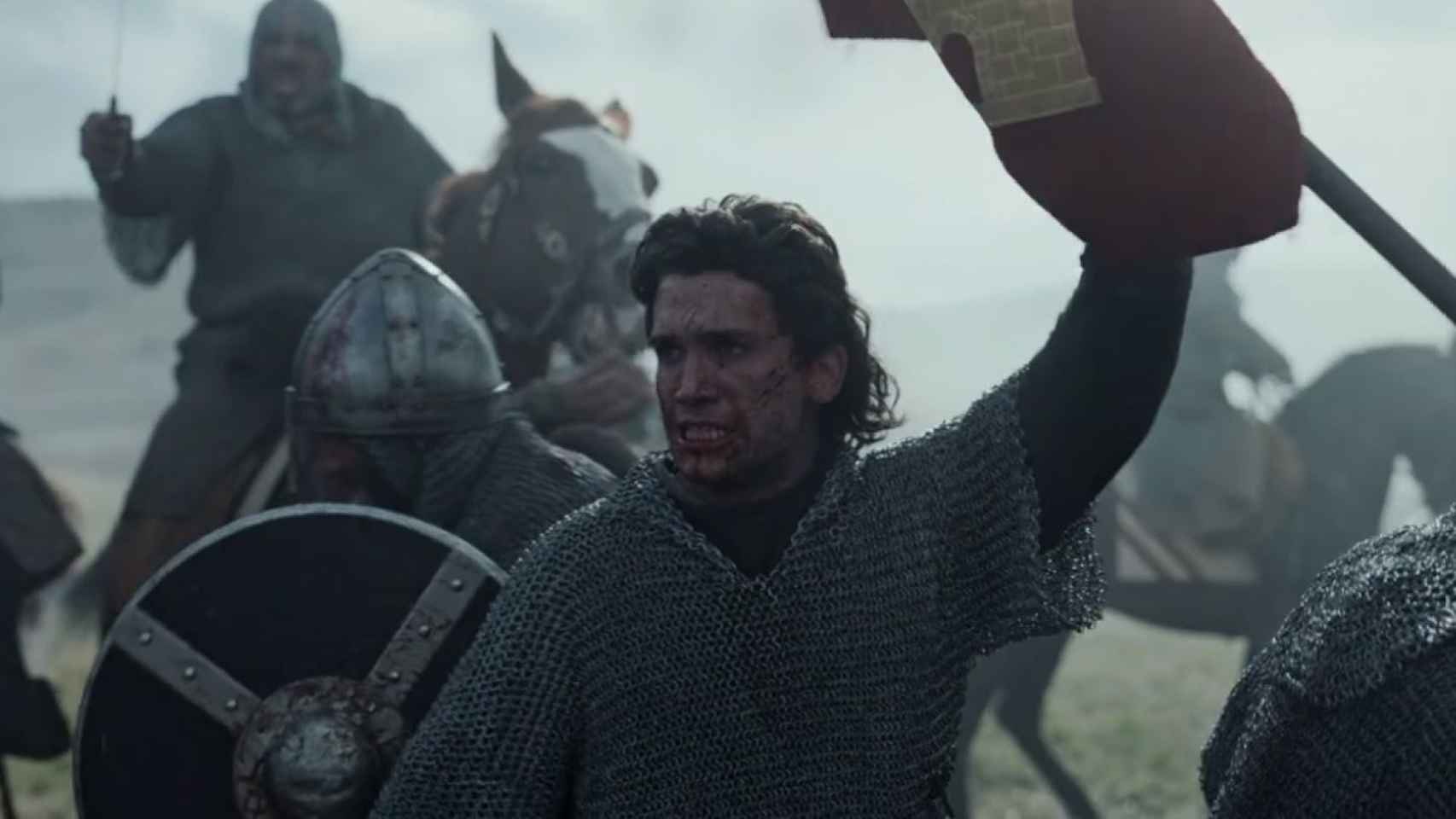 Jaime Lorente haciendo de El Cid